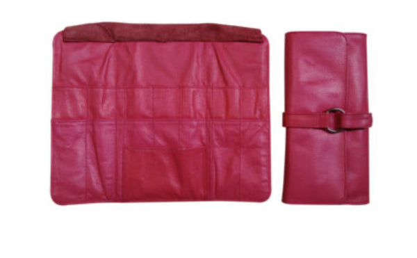 Real Leather Pink Case